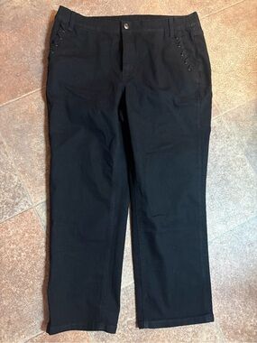 All black D&Co jeans